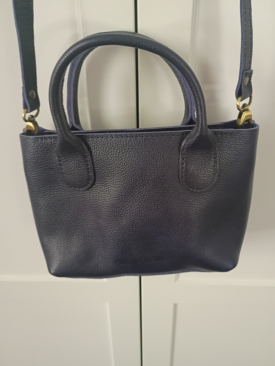 Portland Leather Handbags - 💙Portland Leather Small Rain Drop Cross Body Cobalt Blue w/ Ziipper💙